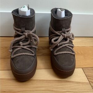 Inuikii Brown Suede Moccasins